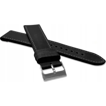 Řemínek na hodinky Pásek LAVVU Sport LSAXB24 - černý - 24 mm XXL