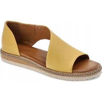 Dámské sandále Artiker dámské sandály 46C1015 Żółty platforma velikost 40