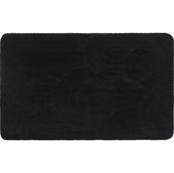 Dávkovač mýdla RIST koupelnová předložka, 50x80cm, 100% polyester, protiskluz, černá