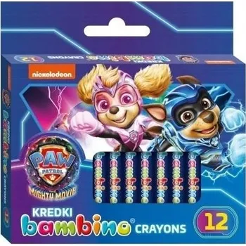 Kresba Voskovky Tlapková patrola 12 barev Bambino