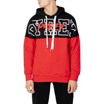 Pánská mikina Pyrex pánská mikina s kapucí Pyrex černá | červená 3494683