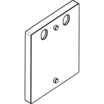 Hansgrohe - Podložka pro vyrovnání obkladů, chrom 93146000