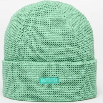 Čepice Čepice PLEASURES Old E Waffle Beanie Matcha Universal