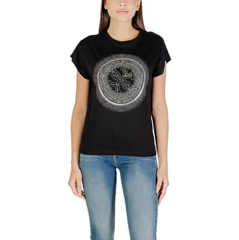 Guess triko s potiskem Guess černá 3491557