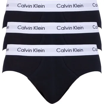 Kalhotky Sada tří černých classic fit slipů Calvin Klein Underwear Calvin Klein černá 1307505