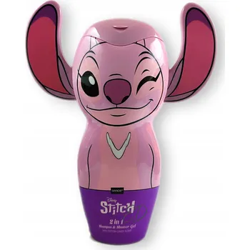 Figurka DISNEY LILO & STITCH 3D FIGURKA ŠAMPON A GEL 2v1 S VŮNÍ CUKROVÉ VATY 300 ml