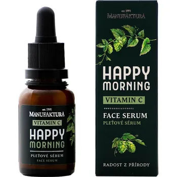 Pleťový krém Manufaktura Happy Morning rozjasňující pleťové sérum s vitamínem C 25 ml