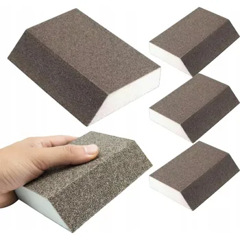 Brusný papír KLOCEK KOSTKA HOUBIČKA BRUSNÁ ŠIKMÁ P 100 5 KS PRO BROUŠENÍ BRUSNÝ