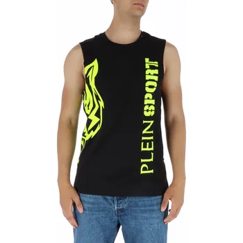 Pánské tílko Pánské tílko Plein Sport Plein Sport černá | žlutá 3494564