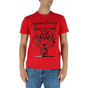 Pánské tričko Plein Sport pánské triko s krátkým rukávem Plein Sport černá | červená 3494501