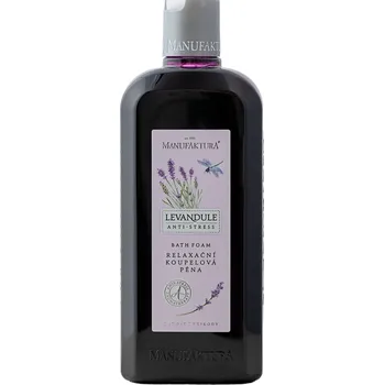 Koupelová kosmetika Manufaktura Antistres & Aromatherapy pěna do koupele LEVANDULE 300 ml