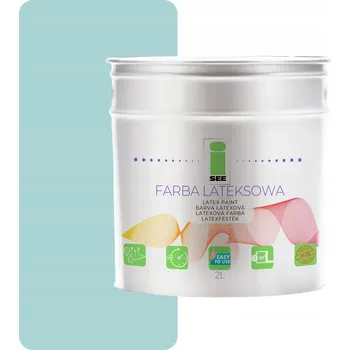 barva na zeď Latexová Barva na stropy a stěny I SEE 2 l BARVA LATEKSOWA H1462 matná