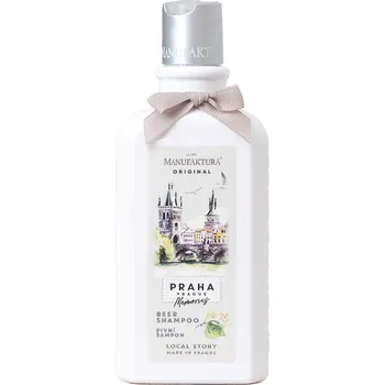 Šampon Manufaktura Jemný vlasový šampon s lípou a pivem PRAHA MEMORIES 300 ml