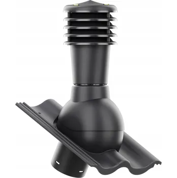 Vrták Větrací komín Smartline 125 pro střešní tašky BRAAS Celtycka, grafitová