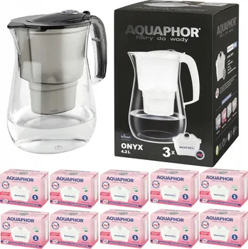 Filtrace vody Filtrační konvice Aquaphor Onyx 4,2 l černá