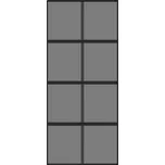 Posuvné dveře z tvrzeného skla 155226…