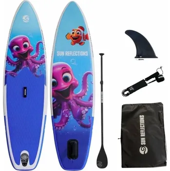 Paddleboard Sun Reflections Kids OCTOPUS + DÁREK + Doprava ZDARMA