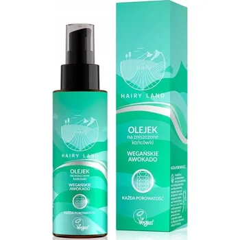Vlasová regenerace HAIRY LAND - VEGANSKÝ OLEJ NA KONCE VLASŮ S AVOKÁDEM