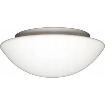 Stropní Svítidlo kulatý Sklo Polské bílý