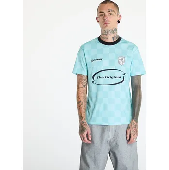Pánské tričko Tričko Karl Kani OG Sport Star Check Trikot Light Blue/ Black M