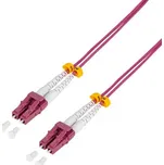 Logilink OM4 LC-LC 20.0m fialový