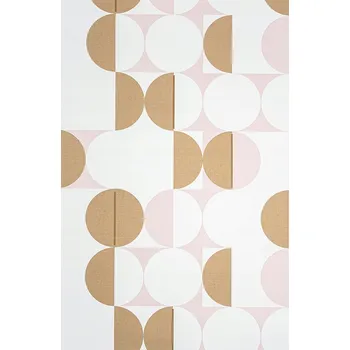 Tapeta Tapeta se zlatým retro vzorem (538007)