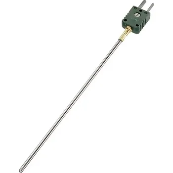Termočlánek B & B Thermotechnik Pružné teplotní čidlo | průměr 1,5 mm, délka 150 mm | -200 až +1100 °C | termočlánek typu "K"