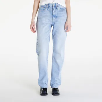 Džíny Calvin Klein Jeans High Rise Straight Jeans Denim Light W27/L32