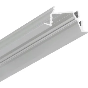 LED lišta Profil DIAGONAL14 F/TY stříbrný elox l 2