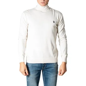 Pánský svetr US Polo Assn. pánský rolák US Polo Assn bílá | světle modrá 3457616