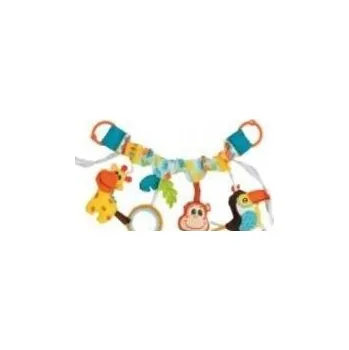 Kočárek Závěsná hračka na kočárek Barevná Džungle