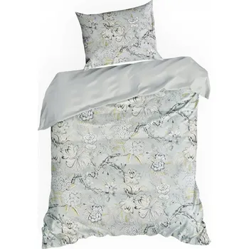 Povlečení Povlečení 140x200 2cz BAVLNĚNÝ SATÉN Spring měkký oboustranný komplet