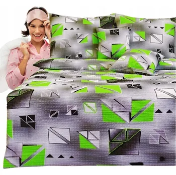 Povlečení Krepové povlečení 140x200 1 x 70/80 Sklíčka Zelená Tlustá Kůra Polská Povlečení