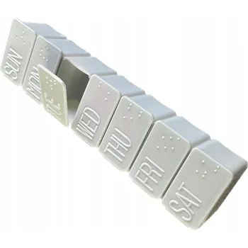 Obraz Schránka na léky s 1 přihrádkou denně