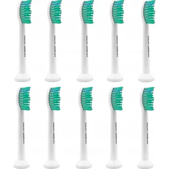 Elektrický zubní kartáček 10x HLAVICE K ZUBNÍMU KARTÁČKU PRO ELEKTRICKÝ ZUBNÍ KARTÁČEK PHILIPS SONICARE PRORESULTS HX6011
