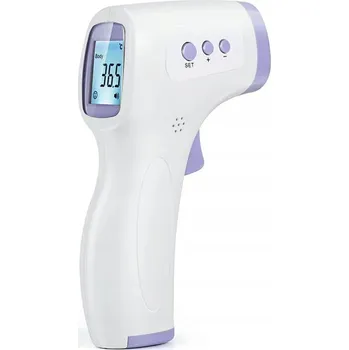 Teploměr osobní Bezkontaktní teploměr LCD čelní s alarmem horečky