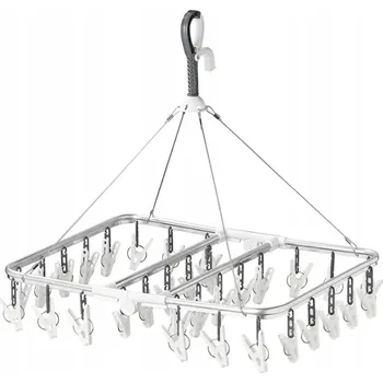 Sušák na prádlo OTOČNÝ SUŠÁK NA PRÁDLO KARUSEL SKLÁDACÍ VENKOVNÍ KEMPINGOVÝ