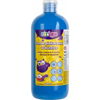 Výtvarná barva Plakátové barvy Strigo 1 ks x 500 ml