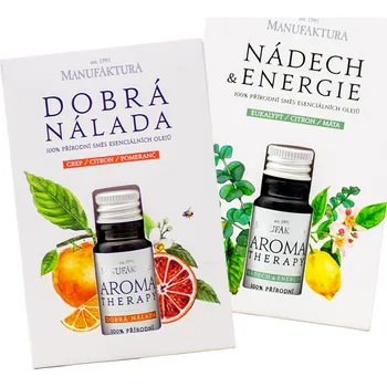 Kosmetická sada Manufaktura Set aromaterapie – Radost a energie