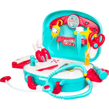 Doplněk pro panenku HračkyZaDobréKačky Dětský lékařský kufřík s příslušenstvím