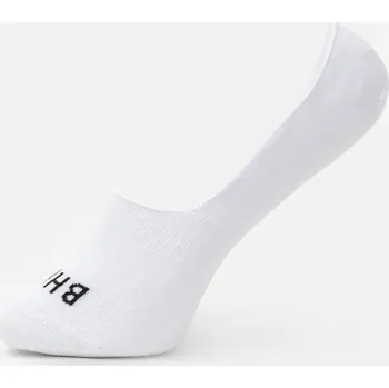 Pánské ponožky BHMP NO-SHOW Ponožky z bio bavlny White Velikost ponožky: 40-43
