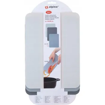 Kuchyňské prkénko Krájecí prkénko Alpina plastové 3 ks