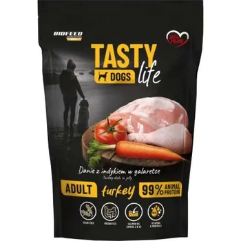 Krmivo pro psa Vlhké krmivo pro psy Tasty Dogs Life KRŮTA 90 % - kapsička 500 g