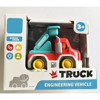 autíčko Ramiz Auto s jeřábem s funkcí zvuku a světel