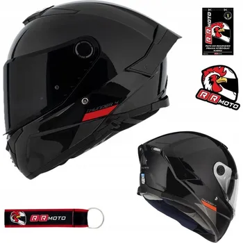 Helma na motorku MT Integrální helma THUNDER 4 Black černá S