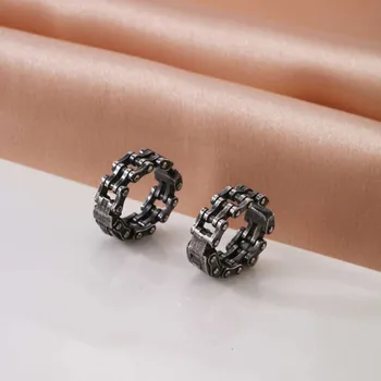 Řetízek Jan Kos jewellery náušnice z oceli STA-6973/BN00