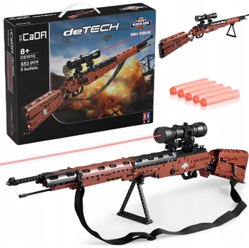 ostatní stavebnice Cada stavebnice karabina 98K 653 dílků.