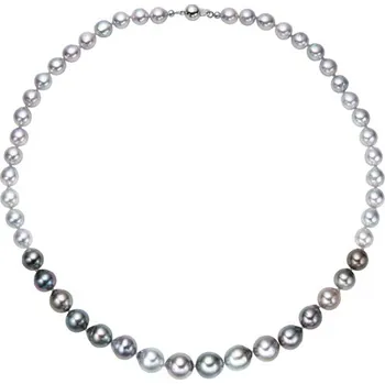 Náhrdelník JK Náhrdelník s tahitskými perlami s uzávěrem z bílého zlata 14 kt ZR54382