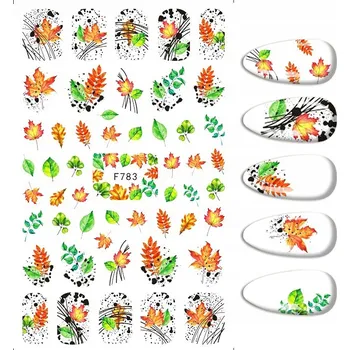 samolepka Samolepky na nehty - podzimní vzory