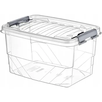 Úložný box ÚLOŽNÝ BOX NA POTRAVINY S VÍKEM 7L - KRABICE NA KOSTKY, HRAČKY